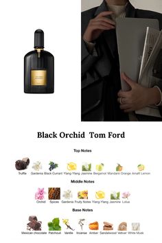 Discover the enigmatic allure of Tom Ford Black Orchid, a fragrance that exudes bold sophistication and timeless luxury. With rich notes of black truffle, ylang-ylang, and blackcurrant, complemented by a sensual blend of dark chocolate, incense, and patchouli, Black Orchid creates a captivating and unforgettable aroma. Perfect for those who embrace their unique style and elegance. Explore more about Black Orchid and elevate your fragrance collection with a touch of mystique. Follow us for more on luxury perfumes and timeless sophistication! #TomFord #BlackOrchid #LuxuryFragrance #BoldElegance #PerfumeLovers Dark Chocolate Perfume, Tom Ford Black Orchid Perfume, Black Orchid Tom Ford, Chocolate Perfume, Essential Oil Cologne, Diy Perfumes, Orchid Perfume, Patchouli Perfume, Tom Ford Perfume