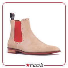 in stock Casual Chelsea Boots With Branded Insole And Almond Toe, Spring Leather Chelsea Boots, Casual Fitted Boots With Rubber Heel Cap, Spring Classic Chelsea Boots With Round Toe, Casual Chelsea Boots With Round Toe And Fitted Fit, Formal Boots With Red Sole For Spring, Spring Formal Boots With Red Sole, Formal Spring Boots With Red Sole, Spring Casual Chelsea Boots With Reinforced Heel