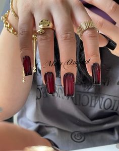 Nail Goals, Gothic Nails, Nagel Tips, Square Acrylic Nails, Fire Nails, Funky Nails, Pretty Acrylic Nails, Dope Nails, Short Acrylic Nails