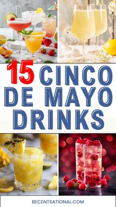 the top five cinco de mayo drinks