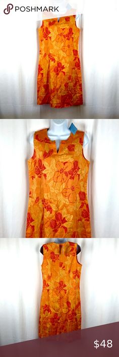 Sigrid Olsen Floral Linen sleeveless dress NWT 8 Sigrid Olsen floral Linen Y-neck sleeveless dress NWT 8 Sigrid Olsen Dresses Mini Sleeveless Lined Orange Dress, Orange Sleeveless Lined Dress, Pink Linen Dress, Lace Trim Tank Top, Sleeveless Linen Dress, Linen Shift Dress, Sporty Dress, Flowy Mini Dress, Linen Mini Dress