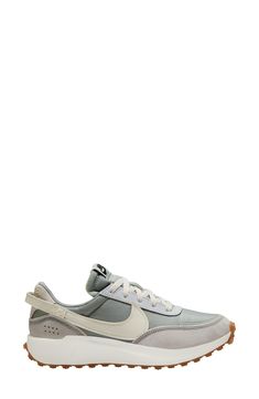 Nike Waffle Debut Sneaker (Women) | Nordstrom Sneakers With Leggings, Leggings And Sneakers, Mom Sneakers, Tennis Shoes With Jeans, Womens Sneakers 2024, Nike Waffle Debut Outfit, Fashion Sneakers Women's, Womens Fall Fashion 2024, Women's Sneakers