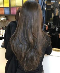 Brown Hair Inspo, Hair Stylies, Long Brown Hair, Long Layered Hair