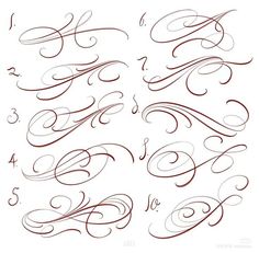 some type of calligraphy that looks like it has been drawn in the style of hand lettering