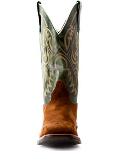 HorsePower Men's Emerald Western Boots - Wide Square Toe, Brown Boots Wide, Power Man, Mens Cowboy, Mens Cowboy Boots, Wide Boots, The Horse, Get Directions, Boots For Sale, Boot Shop