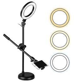 in stock Overhead Selfie, Circle Lights, Ring Light Tripod, Led Selfie Ring Light, Ring Lights, Dynamic Lighting, Streaming Setup, Selfie Makeup, Selfie Ring Light