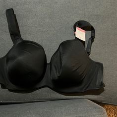 Woman’s Brand New Black Color Bra From Cacique With Tags Price 37.00 Black Full Coverage Bra With Medium Bust Support, Full Coverage Black Bra With Medium Bust Support, Black Underwire Nursing Bra With Medium Bust Support, Black Full Coverage Padded Bra, Black Full Coverage Bra With Padded Cups, Black Full Coverage Nursing Bra, Elegant Black Nursing Bra With Medium Support, Black Underwire Nursing Bra With Padded Cups, Elegant Full Cup Black Nursing Bra