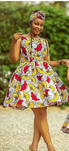 This short sleeveless flare dress with matching head-wrap is made with best quality Ankara fabric and its suitable for any kind of ceremony and outings. Can be made to fit buyer's exact measurements and styles. Summer Party Mini Dress In Ankara Fabric, Ankara Fabric Mini Dress For Summer, Summer Ankara Mini Dress, Summer Mini Dress In Ankara Fabric, Multicolor Ankara Mini Dress For Summer, Summer Multicolor Ankara Fabric Mini Dress, Summer Multicolor Ankara Mini Dress, Short Flare Dress, Ankara Print