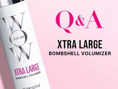 Xtra Large Hair Volumizer | Volumizing Foam | Color Wow Wow Volume Hair Products, Wow Hair Products Volume, Color Wow Volumizer, Color Wow Dream Coat Extra Strength, Color Wow Extra Large Volumizer, Baking Soda Under Eyes, Hair Volumizer