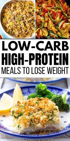 Need some inspiration for high-protein dinner ideas? Look no further! These recipes are not only delicious but also packed with nutrients to fuel your body and keep you feeling satisfied. Fast High Protein Dinner, Low Carb And High Protein Recipes, High Protein Low Carb Dinners, Lowcarb High Protein, Low Carb High Protein Dinner, Protein Plan, High Protein Dinner Recipes, High Protein Dinner Ideas