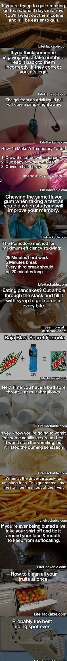 life hacks 1000 Lifehacks, 1000 Life Hacks, Astuces Diy, What To Use, Makeup Tricks, Good To Know, Simple Life Hacks, Diy Beauty Hacks, The More You Know