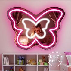 ❤️❤️❤️❤️Dear friend, thanks for visiting my store. We can make custom logos and letters.  The new silver mirror acrylic material brings a more dreamy and premium atmosphere to your home. Neon Sign: Butterfly Size options (L x W): 12x9in(30x22cm) / 16x12in(40x29.5cm) / 18x13in(45x33cm) / 20x14in(50x36.5cm) / 22x16in(55x40cm) / 24x17in(60x43.5cm) / 28x20in(70x50.5cm) / 31x23in(80x58cm) / 35x26in(90x65cm) / 39x28in(100x72cm) / (Custom size accepted) Color: Cool White, Warm White, Red, Blue, Ice Blu Kids Room Mirror, Room Decor Butterfly, Mirror Neon Sign, Wall Decor College, Butterfly Sign, 21st Bday Ideas, Butterfly Mirror, Butterfly Room, Decor Butterfly