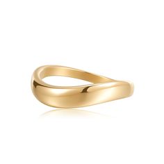 PRICES MAY VARY. Add a fun twist to your look with our wavy stackable ring. With a trendy 5mm width, it's the perfect mix of classy and quirky. The wavy shape makes it a breeze to stack with your favorite rings. Our wavy stacking band is not just a symbol of beauty but also a testament to quality. Plated in 14k yellow gold, it promises a long-lasting finish. This delicate piece is 100% nickel-free, cadmium-free, lead-free, and hypoallergenic, ensuring comfort and well-being, even for the most se Women Problems, Eternity Rings, Stacking Bands, Wave Ring, Eternity Band Ring, Wide Rings, Female Friends, Stackable Ring, Favorite Rings