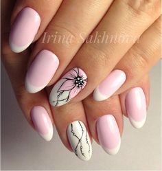 Маникюр | Дизайн ногтей Unghie Nail Art, Different Nail Designs, Creative Nail Designs, Nails Only, Hot Nails, Nail Decorations, Classy Nails