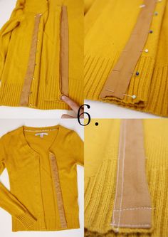 how to sew a sweater with pleated edges