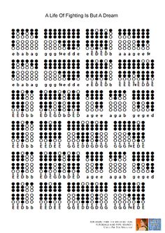 an image of the words and numbers that are written in black on white paper