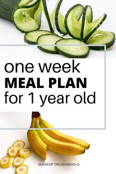 Diet Menu Plan, Snack Combinations, Meal Plan For Toddlers, Baby Meal Plan, Menu Breakfast, One Week Meal Plan, Baby Led Weaning Recipes