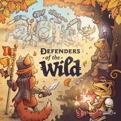 Defenders of The Wild: Core Board Game (Kickstarter Pre-Order Special) Kickstarter Board Game Outlandish Games KS001537A Core Board, Wildest Fantasy, Cooperative Games, Marvel Champions, Board Game Geek, Card Sleeves, Games To Buy, Fantasy Adventure, Unique Animals