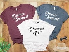 three t - shirts with the words dance support, prince and princess off on them