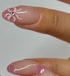 Coquette Nails, Pretty Gel Nails, Cute Gel Nails, Soft Nails, Fire Nails, Funky Nails, July 25