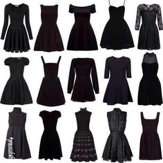 Goth Dress, Love Black, Casual Clothes, Dresses For Teens, Dress Lace, Black Dresses, Amelie