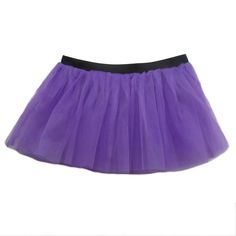 Purple Adult Size Running Tutu Skirt is the perfect accessory for your next 5K run or DIY Ninja Turtle costume. We just love this rich, deep color, so regal and fun. 3 Layers - 100% polyester tulle with black elastic waist. Wear over shorts, leggings, biker shorts, leotard, or other clothing. WAIST: Stretches approx. 26-38 inches. LENGTH: Approximately 11 inches long. One size fits most sizes 6-16. PLEASE measure hips to determine fit. Can be ironed on cool setting to decrease wrinkles and help Diy Ninja Turtle Costume, Diy Ninja, Ruffle Shorts Outfit, Turtle Costume, Running Tutu, Ninja Turtle Costume, Recital Dress, Tutu Skirt Kids, Skirt Costume