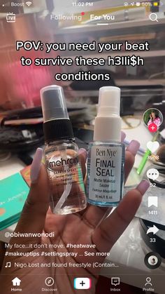 Spray Makeup, Mehron Makeup, Matte Makeup, Makeup Setting Spray, Makeup Game, Beauty Must Haves, Long Lasting Makeup, Waterproof Makeup