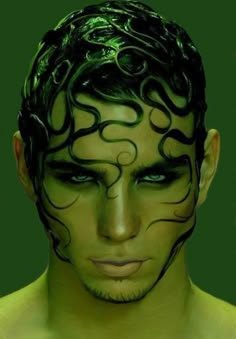 Fantasy Make-up, Drag Make-up, Photographie Portrait Inspiration, Male Makeup, Fx Makeup, Sfx Makeup, Fantasy Makeup, Costume Makeup