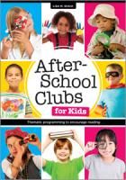 the book cover for after school clubs for kids by lee m shaia, with pictures of children