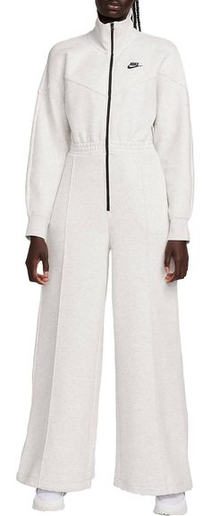 Nike Sportswear Women's Tech Fleece Windrunner Jumpsuit | Dick's Sporting Goods Nike Jumpsuit Women, Nike Tech Fit, Nike Tech Fleece Outfit Men, Nike Jumpsuit, Nike Sportswear Women, Baby Nike, Women's Sportswear, Nike Tech Fleece, Nike Tech