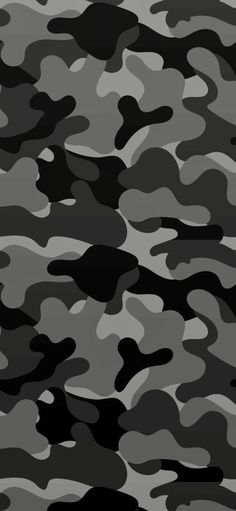 an abstract camo pattern in grey and black