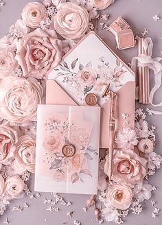 Blush Pink Wedding Invitations, Wedding Invitations Elegant, Unique Wedding Cards, Aesthetic Wedding, Wedding Invitations Romantic, Pink Wedding Invitations, Blush Pink Weddings, Elegant Invitations, Elegant Wedding Invitations