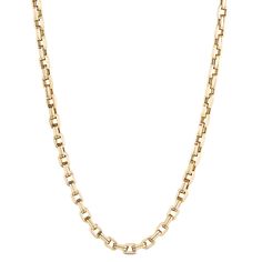 There’s always room for a timeless treasure you can go to when you need something that will stack amazingly or look great on its own. This stunning Toscano double oval Forzantina neck chain is crafted in Italy with the finest 14k yellow gold. You’ll love having a versatile piece made in the tradition of Italy’s renowned artisans. Timeless Formal Chain Necklace, Formal Yellow Gold Oval Pendant Necklace, Classic Gold-tone Necklace With Solid Link Construction, Classic Gold-tone Necklaces With Solid Link Construction, Classic Gold-tone Necklaces With Solid Link, Classic Formal Chain Necklace With Solid Link Construction, Classic Gold-tone Necklaces, Formal Oval Pendant Gold Chain Jewelry, Formal Gold Chain Necklace With Oval Pendant