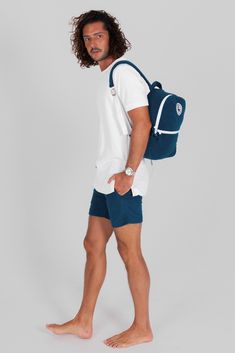 Our slim-profile, yet surprisingly roomy, Terry Cloth Backpack features two zippered compartments. The perfect lightweight accessory to accompany you for a leisurely afternoon by the pool or an adventure across town. Cloth Backpack, Backpack Outfit, Terry Cloth, The Pool, Embroidered Patches, Logo Embroidered, Newport, Kids House, Warm Weather