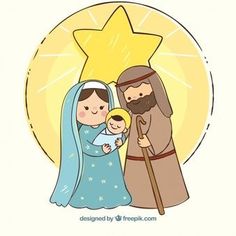 Baixe estes Vetor premium sobre Cena bonita da natividade, e descubra mais de 15 Milhões de recursos gráficos profissionais no Freepik Graphic Design Cards, Christmas Nativity Scene, Christmas Graphics, Navidad Christmas, Christmas Nativity, Christmas Paintings, Christmas Vectors, Baby Jesus