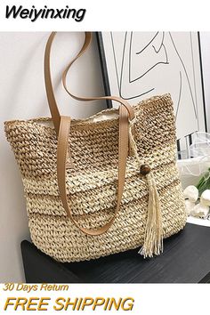 Shipping: Worldwide Express Shipping AvailableDelivery time: 🚚7-15Days Fast ShippingReturns: Fast refund,💯100% Money Back Guarantee.Brand Name: XZANHandbags Type: Shoulder BagsTypes of bags: Shoulder BagsMain Material: StrawLining Material: PolyesterShape: Casual TotePlace Of Origin: HE BEI ProvincePlace Of Origin: HE BEI ProvinceOrigin: Mainland ChinaCN: HebeiHardness: SOFTPattern Type: SolidInterior: Cell Phone PocketDecoration: BeadingDecoration: vintage beach bagsExterior: NONEOccasion: Ve Denim Bag Patterns, Cloud Bag, Casual Tote Bag, Retro Purse, Handbags Casual, Straw Handbags, Boho Bags, Casual Tote, Mini Handbags