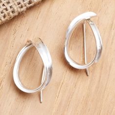 Artisan Made Sterling Silver Drop Earrings - Remember Me | NOVICA Remember Me, Sterling Silver Drop Earrings, Silver Drop Earrings, Silver Earrings, Premium Quality, Drop Earrings, Sterling Silver, Silver