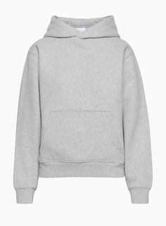 COZY FLEECE PERFECT HOODIE | Aritzia Aritzia Hoodie, Raglan Hoodie, Embroidery Materials, Free Jeans, Fade Color, Cool Hoodies, Sporty Look, Sweater Blouse, Fleece Hoodie