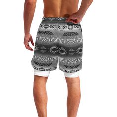 Comfortable, functional and stylish, this sports shorts with compression liner is perfect for swimming, surfing, running, gym, casual wear or relax in the beach or just at home.• 100% polyester outside shorts keeps you comfortable and dry.• Features white compression liner, lightweight and ultra-supportive.• Combined a elastic waistband with black adjustable drawstring.• Machine washable in cold water. Do not bleach or tumble dry.Available Size: S,M,L,XL,2XLNote: There might be ±5% deviation in Sporty White Shorts For Outdoor, Summer Athleisure Moisture-wicking Boxer Briefs, White Surfing Shorts, Moisture-wicking Boxer Briefs For Summer Workout, Summer Moisture-wicking Boxer Briefs For Workout, Summer Workout Moisture-wicking Boxer Briefs, Summer Moisture-wicking Workout Boxer Briefs, Gray Athletic Shorts For Running In Summer, Gray Athletic Shorts For Summer Running