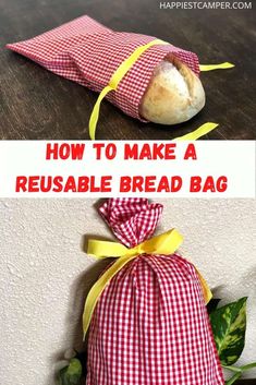 how to make a reusable bread bag