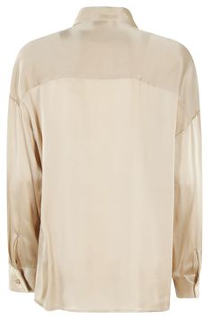 Lane shirt - Semi Couture - Camel color - Pointed collar - Front button closure - Front patch pockets - Button-fastening cuffs - Long sleeves Hogan Shoes, Marni Bag, New Bottega, Paris Texas, Italian Outfits, Prada Leather, Valentino Bags, Camel Color, Delicate Details