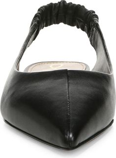 Sam Edelman Whitney Pointed Toe Flat (Women) | Nordstromrack Chic Medium Width Slip-on Slingback Pumps, Chic Flat Synthetic Slingback Pumps, Chic Pointed Toe Synthetic Flats, Chic Slip-on Slingback Pumps, Chic Black Pointed Toe Slingback Flats, Chic Synthetic Pointed Toe Flats For Office, Chic Fitted Synthetic Slingback Pumps, Chic Pointed Toe Flats For Office, Black Pointed Toe Flats