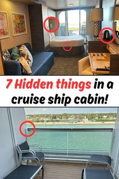 there are seven hidden things in a cruise ship cabin that you can't miss