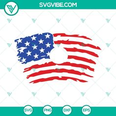 an american flag with stars on it