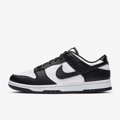 Nike Dunk Low Black And White “Panda’s” Size: 6.5w / 5m Color: Black/White Brand New With Box! Zapatillas Nike Air Force, Monochromatic Colour, Nike Models, Cute Nike Shoes, Cute Nikes, Womens Nike, Jacksonville Jaguars, Nike Swoosh