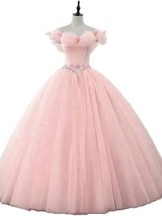 Prom Dresses Princess, Off Shoulder Tulle, Ball Gown Prom Dresses, Gown Prom Dresses, Sparkly Prom Dresses, Princess Prom Dresses, Floral Prom Dresses, Dresses Princess, Dress Graduation