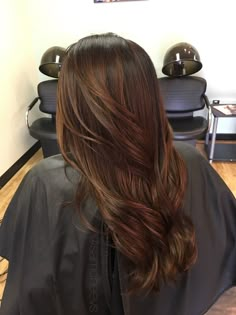 Chocolate Brown Hair With Highlights, Highlights For Dark Hair, Rich Chocolate Brown Hair, Coffee Brown Hair, Root Shadow, Chelsea Houska, Haircuts Long, Cinnamon Hair, Brown Hair Shades