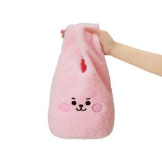 Overview:Feeling a little chilly? Our friends are here to accessorize you with some welcomed warmth. Add a unique texture to your outfit with a soft bucket bag. This huggably cute bag features BT21's embroidery face detail & has a roomy interior enough to hold all of your essentials. Product Description:BT21 COOKY BABY Boucle Mini Tote BagMaterial:Polyester Product Size:10.7" X 15.8" X 7.9" Cute Plush Bags For Gifts, Cute Daily Use Pouch Bucket Bag, Cute Pink Winter Bags, Cute Pouch Bucket Bag For Daily Use, Cute Bucket Bag For Daily Use, Kawaii Plush Bags For Everyday Use, Trendy Plush Bags For Everyday Use, Cute Soft Bags For Everyday, Cute Soft Bags For Everyday Use