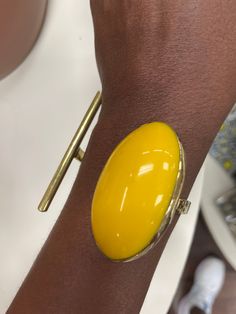 The bracelets are beautifully handcrafted. Made of brass  Free shipping with purchase of above  $ 35 in the store. Thanks for shopping with us and come again. Stay safe https://www.etsy.com/shop/naistumityujewelry Hand Wrapped Yellow Bracelet Jewelry, Handmade Oval Gold Bracelets, Gold Oval Bracelets, Unique Oval Gold Bracelets, Handmade Yellow Bangle Jewelry, Adjustable Brass Bracelets With Natural Stones, Adjustable Handmade Brass Bangle, Handmade Yellow Cuff Bracelet, Spiritual Brass Bangle Bracelet