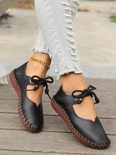 Mom Shoes, Loafers Women, Casual Wedges, Flat Loafers, Womens Wedges, Girls Headbands, Casual Sandals, Spring And Autumn, Loafers For Women